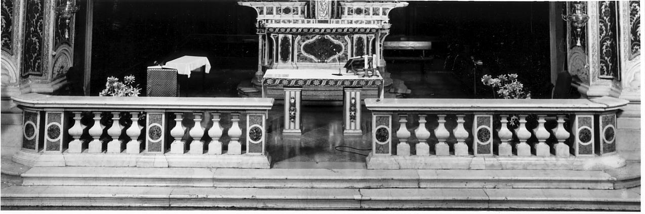 balaustrata, opera isolata - manifattura bresciana (seconda metà sec. XVIII)