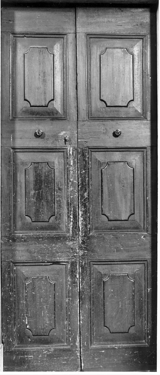 porta, opera isolata - manifattura bresciana (seconda metà sec. XVIII)