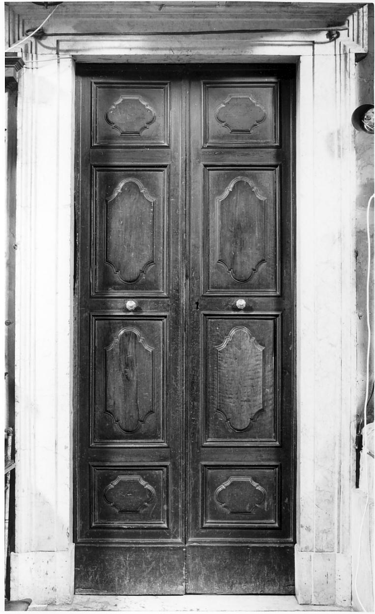 porta, opera isolata - manifattura bresciana (seconda metà sec. XVIII)