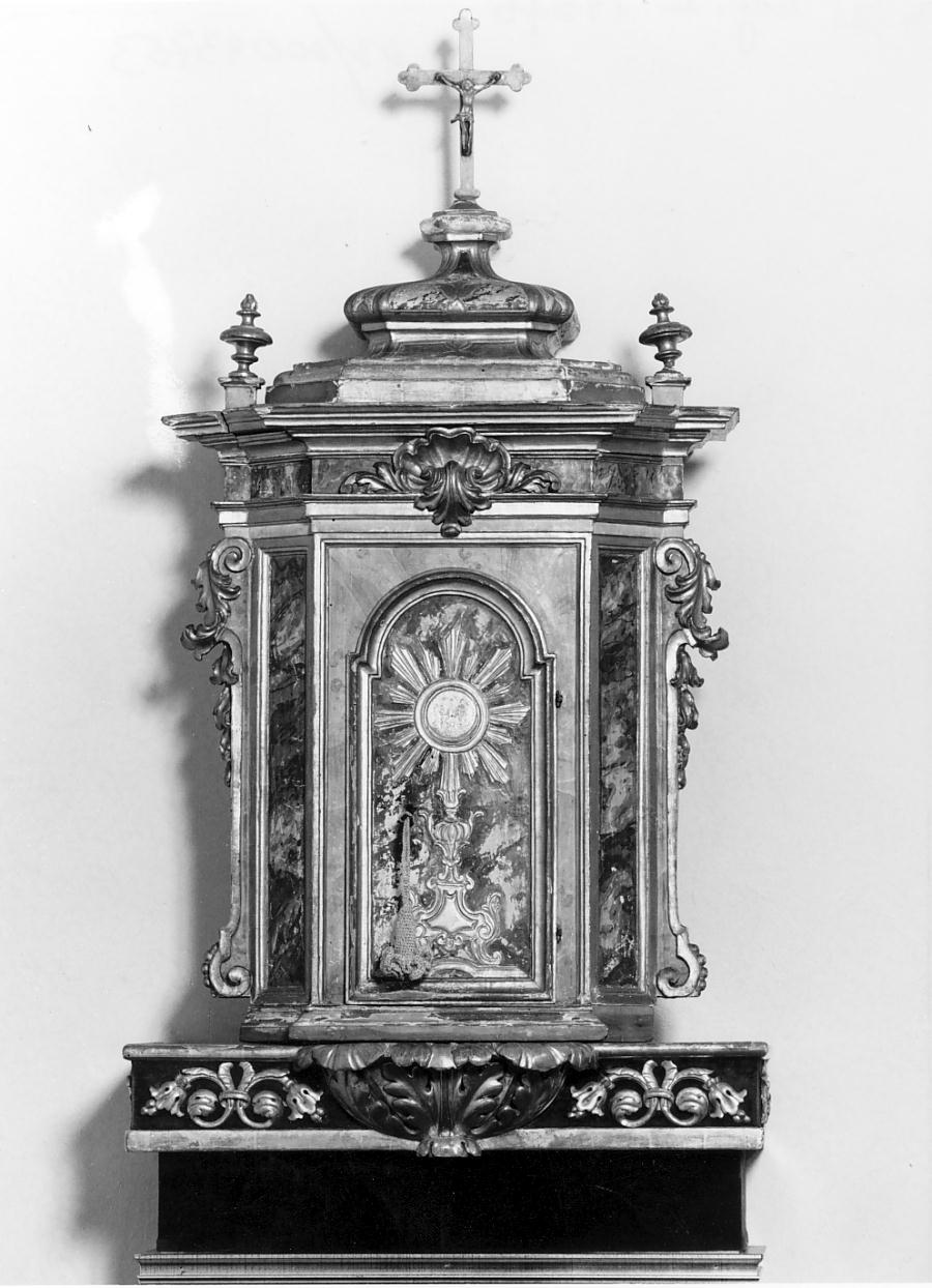 tabernacolo, opera isolata - manifattura bresciana (prima metà sec. XVIII)
