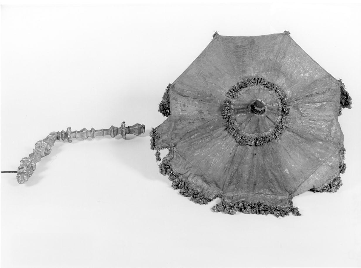 ombrellino processionale, opera isolata - manifattura bresciana (seconda metà sec. XVIII)