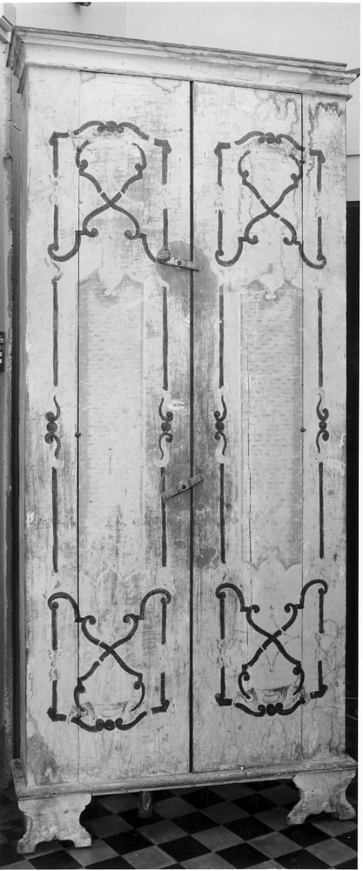 armadio, opera isolata - manifattura bresciana (seconda metà sec. XVIII)