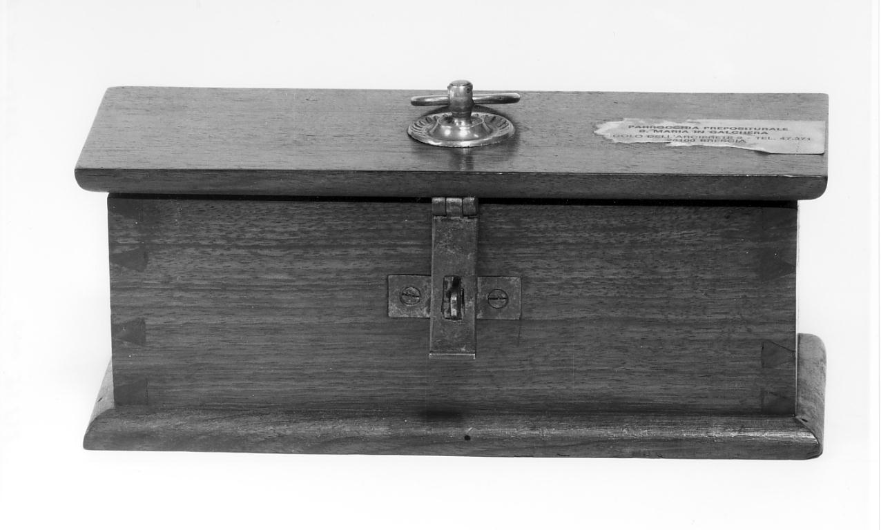 cassetta, opera isolata - manifattura bresciana (prima metà sec. XIX)