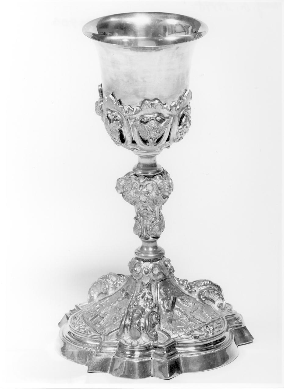 calice, opera isolata - manifattura bresciana (sec. XIX)