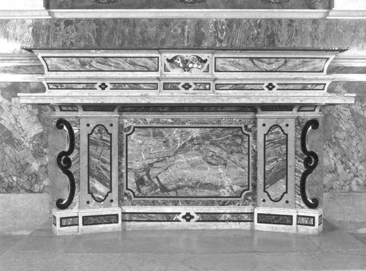 mensa d'altare, elemento d'insieme - ambito bresciano (sec. XIX)