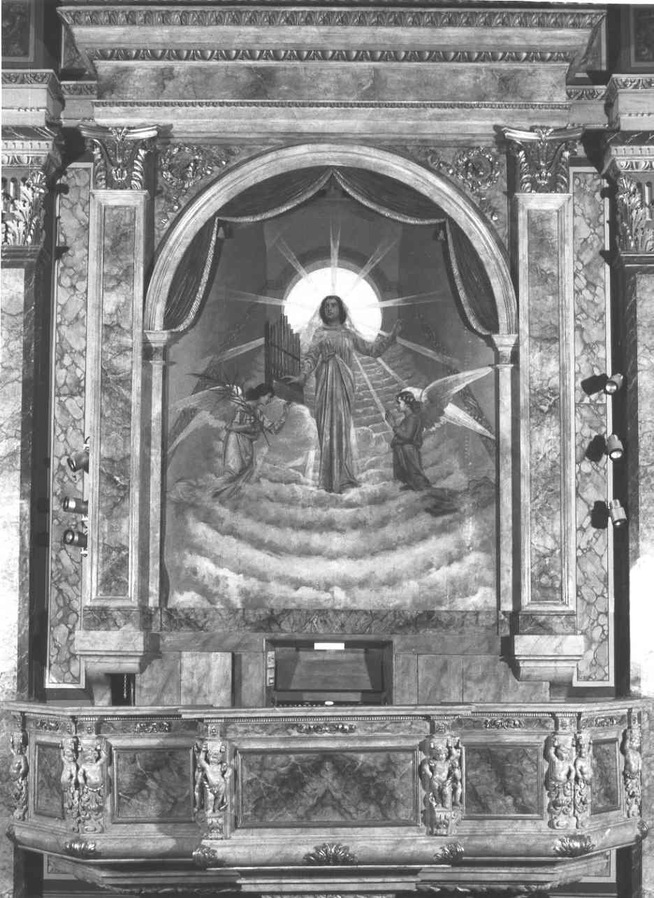 cantoria, coppia - ambito bresciano (secc. XIX/ XX)