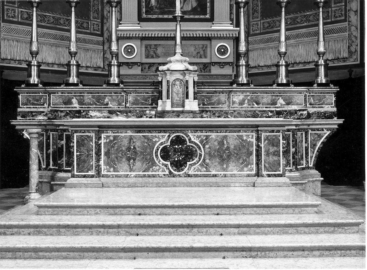 altare maggiore, opera isolata - ambito bresciano (seconda metà sec. XIX)