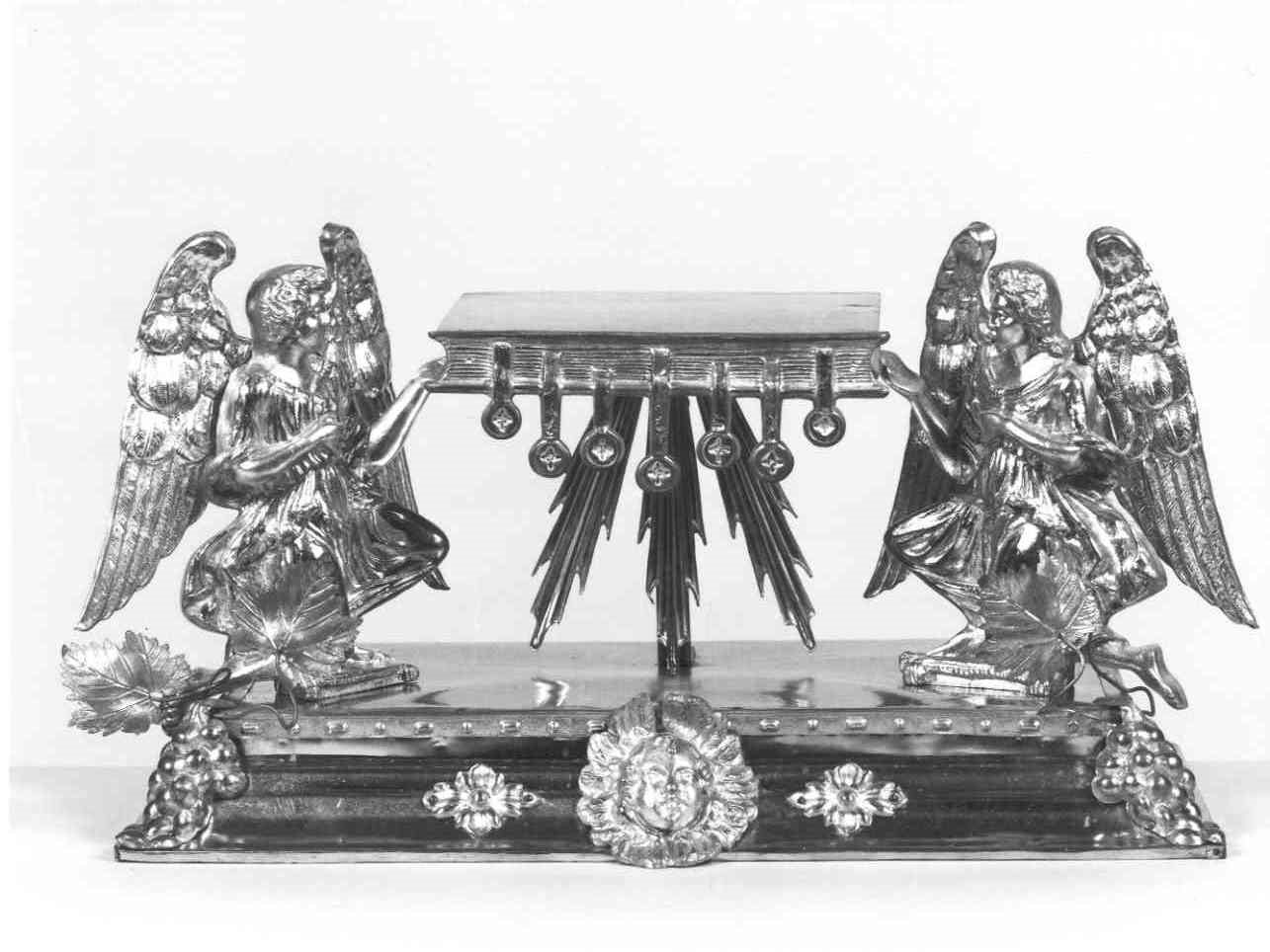 espositorio eucaristico, opera isolata - ambito lombardo (sec. XX)