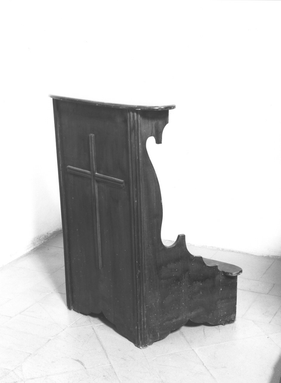 inginocchiatoio, opera isolata - ambito bresciano (prima metà sec. XX)