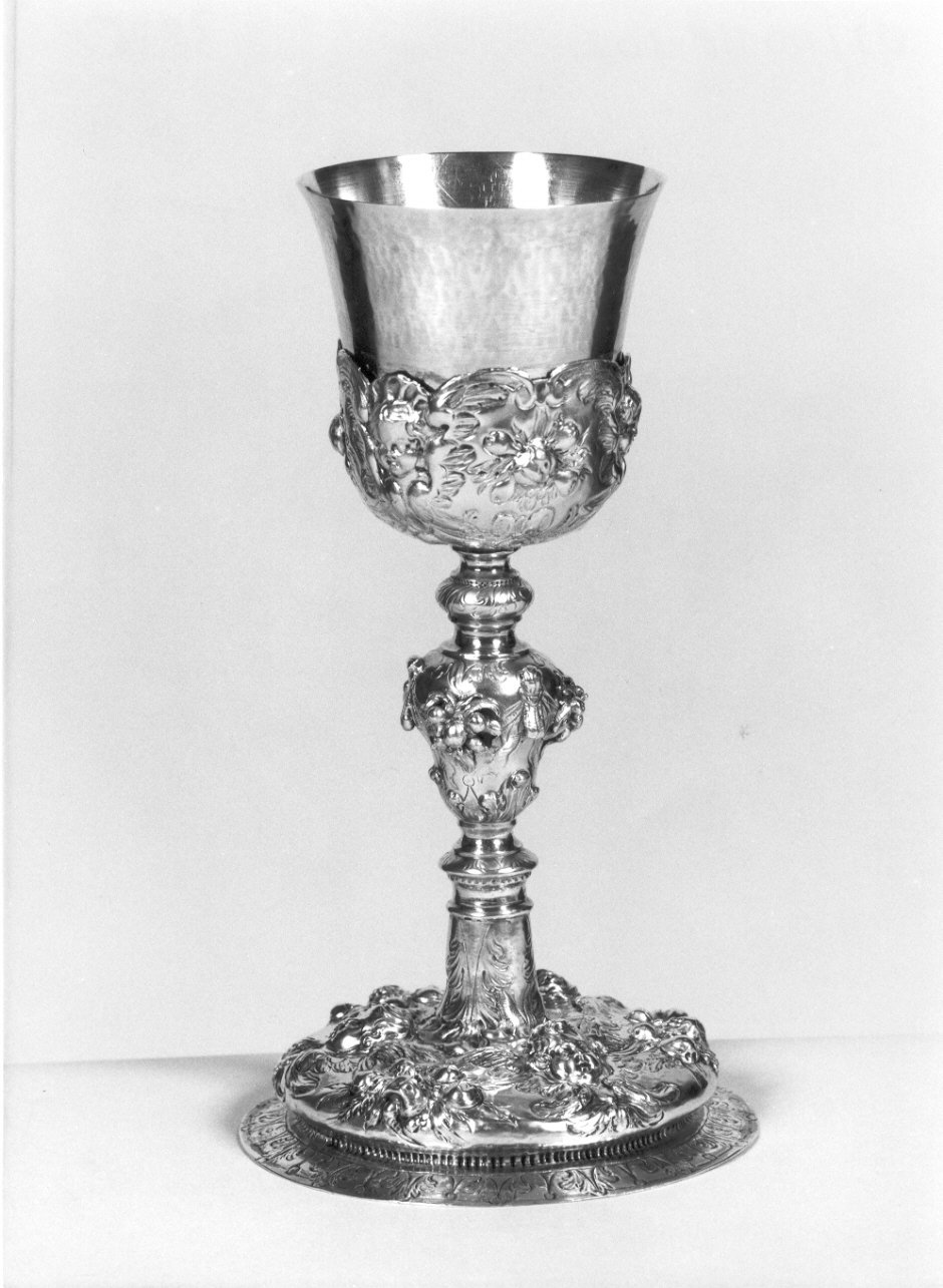 calice, opera isolata - ambito lombardo (metà sec. XIX)