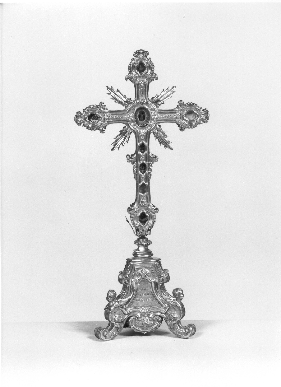 stauroteca, opera isolata - ambito lombardo (sec. XVIII)