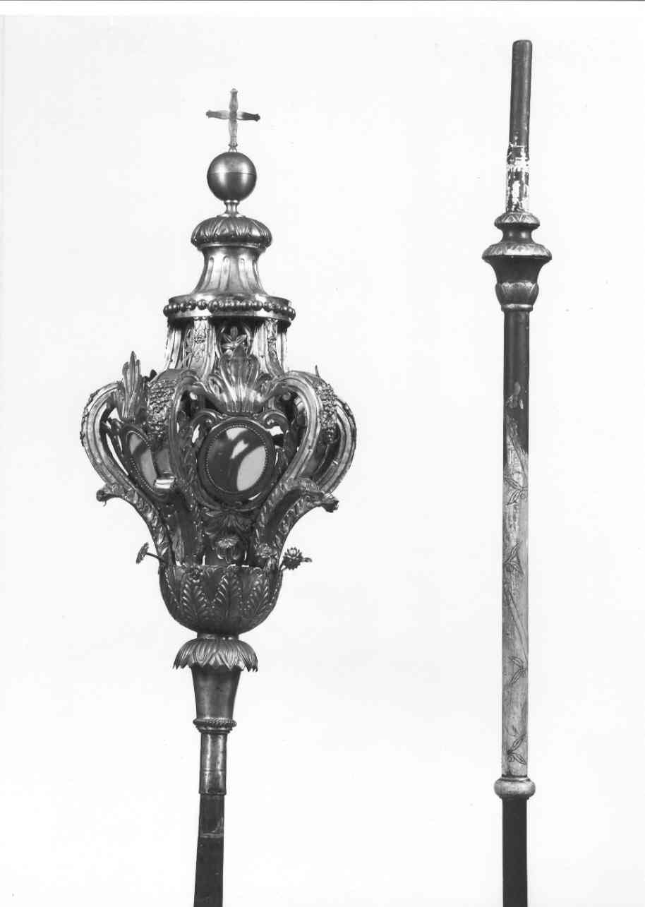 lanterna processionale, serie - produzione lombarda (metà sec. XIX)