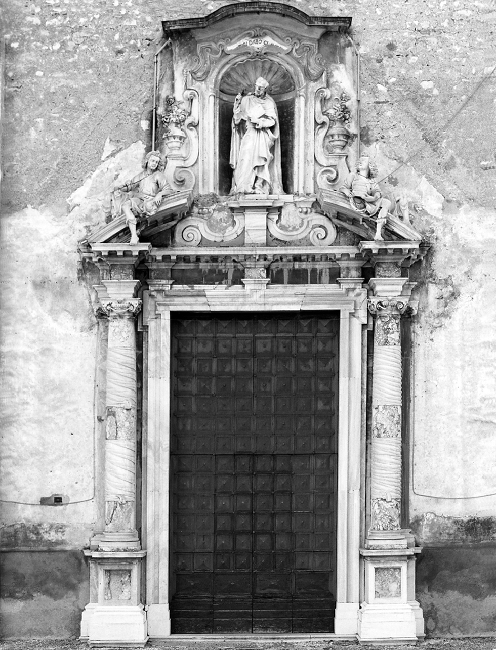 portale maggiore, opera isolata - ambito lombardo (terzo quarto sec. XVII)