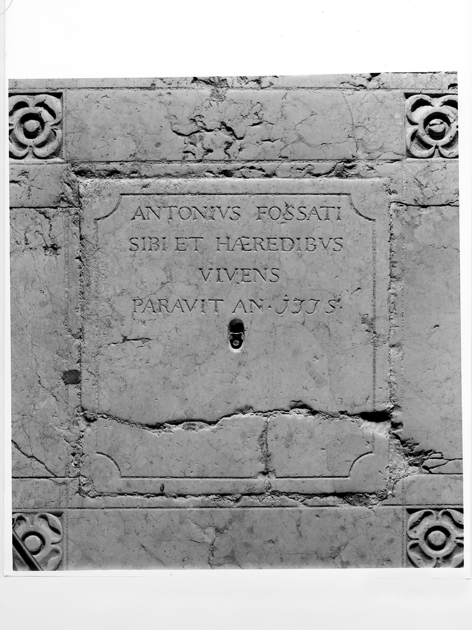 lapide tombale, opera isolata - ambito bresciano (ultimo quarto sec. XVIII)