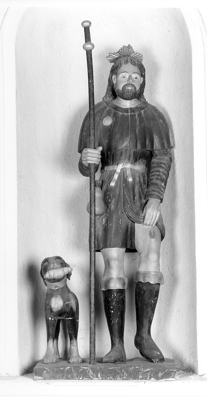 San Rocco (statua, opera isolata) - ambito lombardo (sec. XVII)