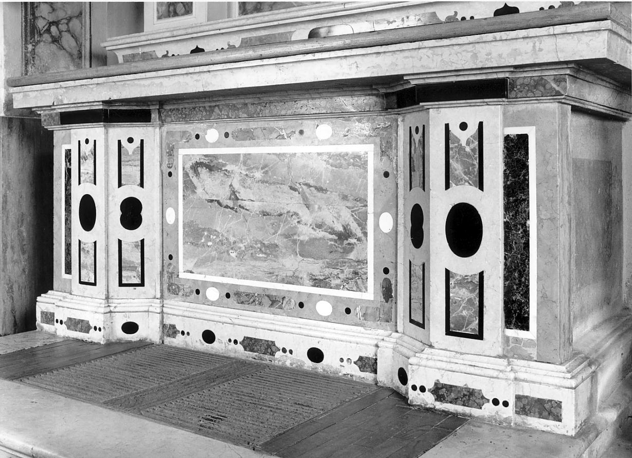 paliotto, complesso decorativo - bottega cremonese (prima metà sec. XVIII, sec. XIX)
