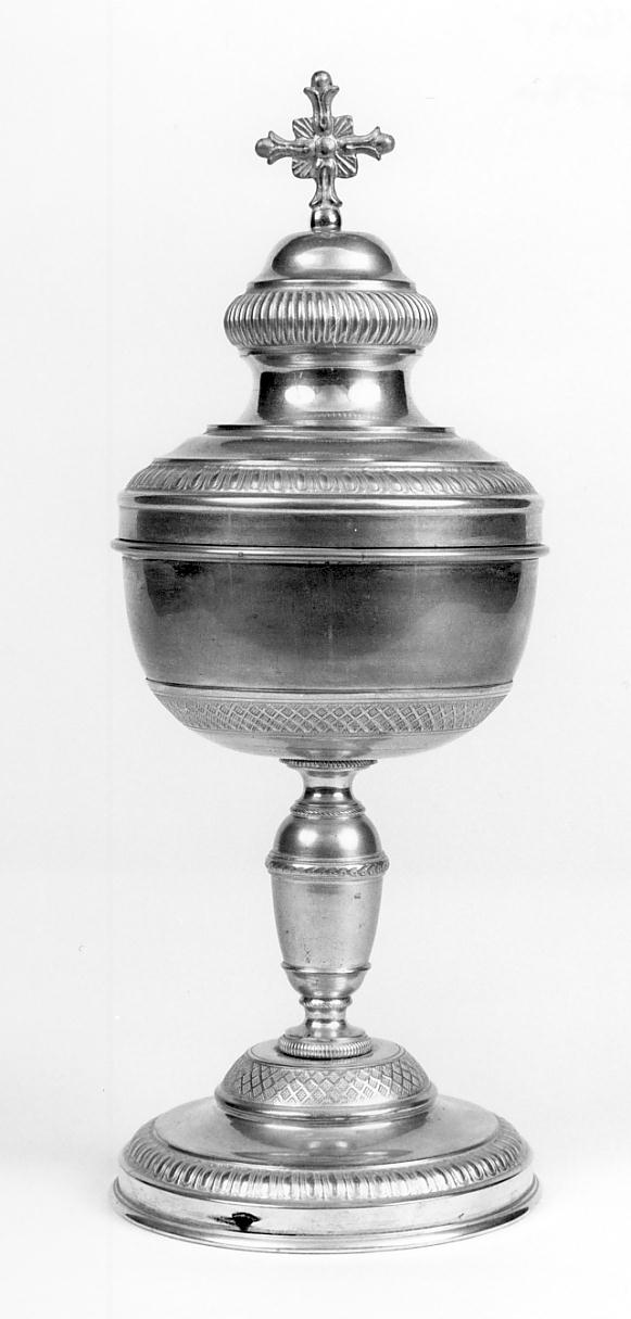 pisside, opera isolata - produzione lombarda (seconda metà sec. XIX)