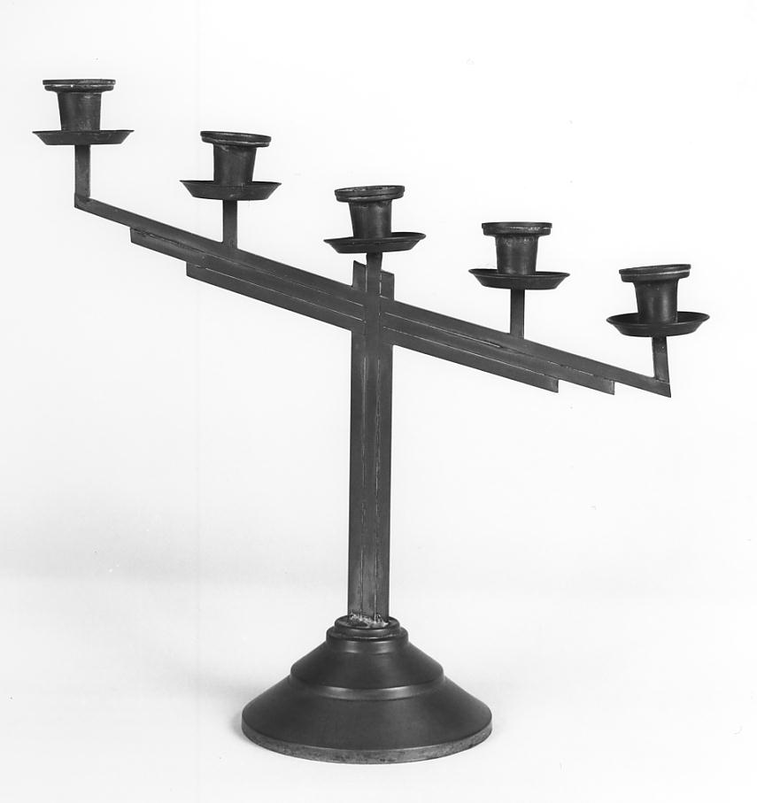 candelabro, serie - ambito cremonese (secondo quarto sec. XX)
