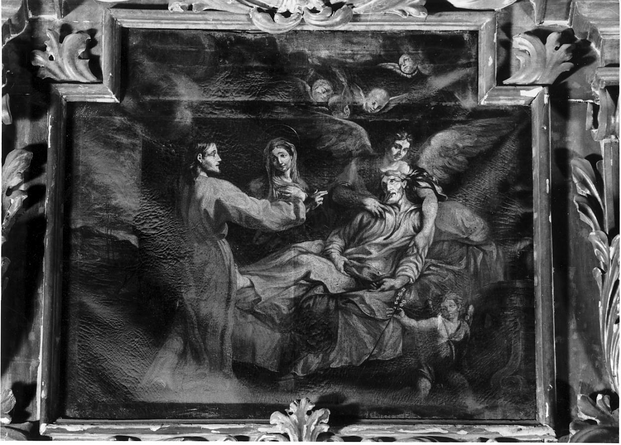 morte di s. Giuseppe (dipinto, elemento d'insieme) - bottega cremonese (inizio sec. XVIII)