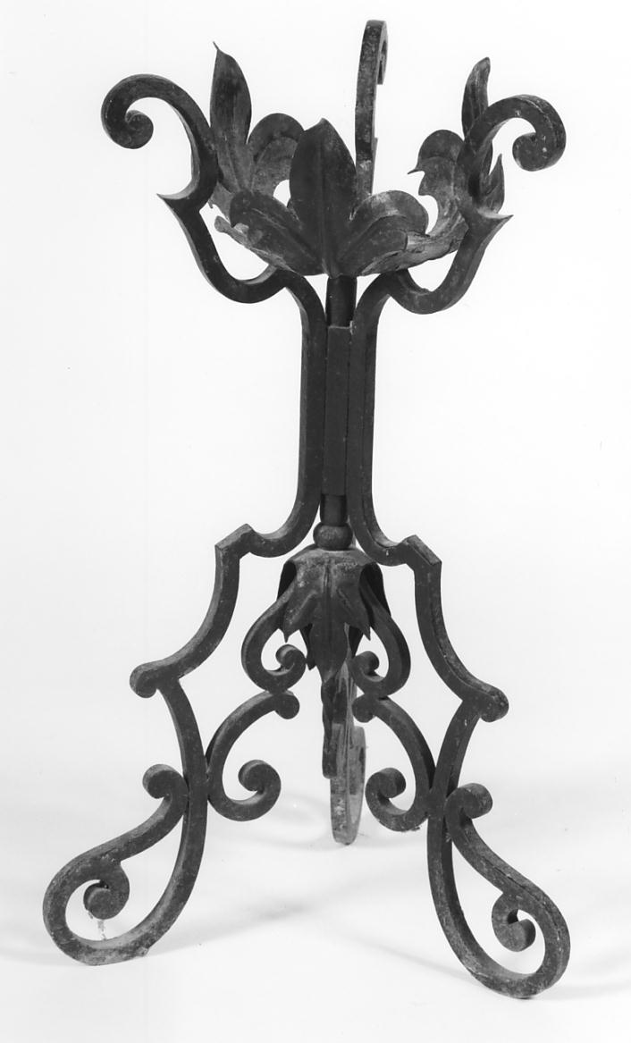 colonnina portavaso, serie - ambito cremonese (primo quarto sec. XX)