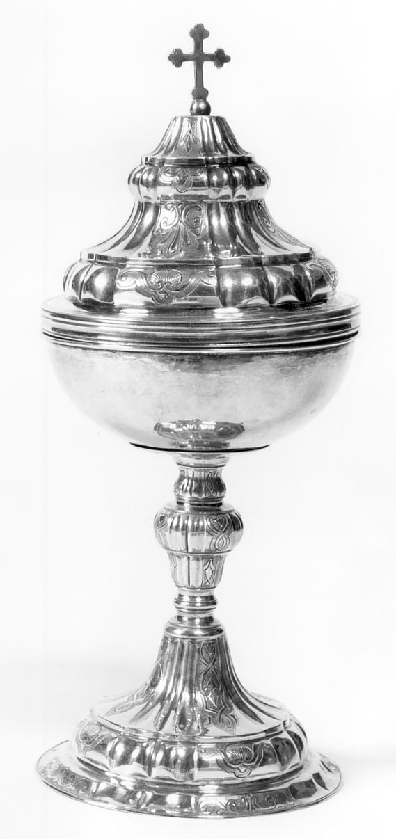 pisside, opera isolata - produzione milanese (?) (seconda metà sec. XVIII)