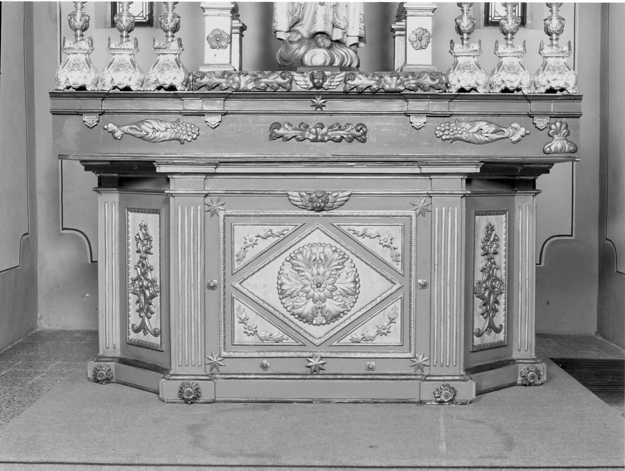 altare - a mensa, opera isolata - manifattura lombarda (primo quarto sec. XX)