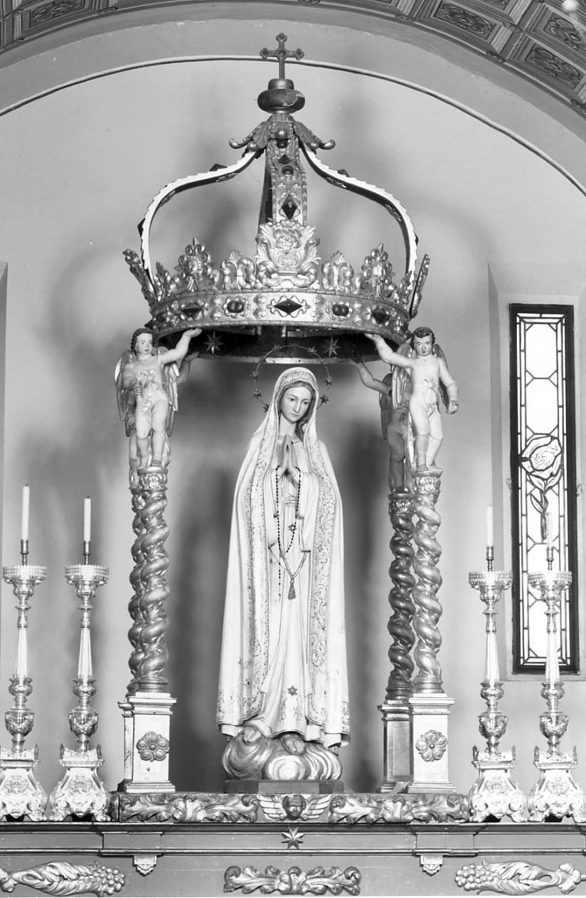 trono per esposizione eucaristica, opera isolata - manifattura lombarda (primo quarto sec. XX)