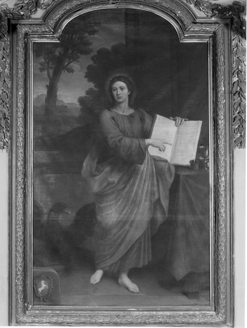 San Giovanni Evangelista (pala d'altare, elemento d'insieme) - ambito cremonese (sec. XVIII)