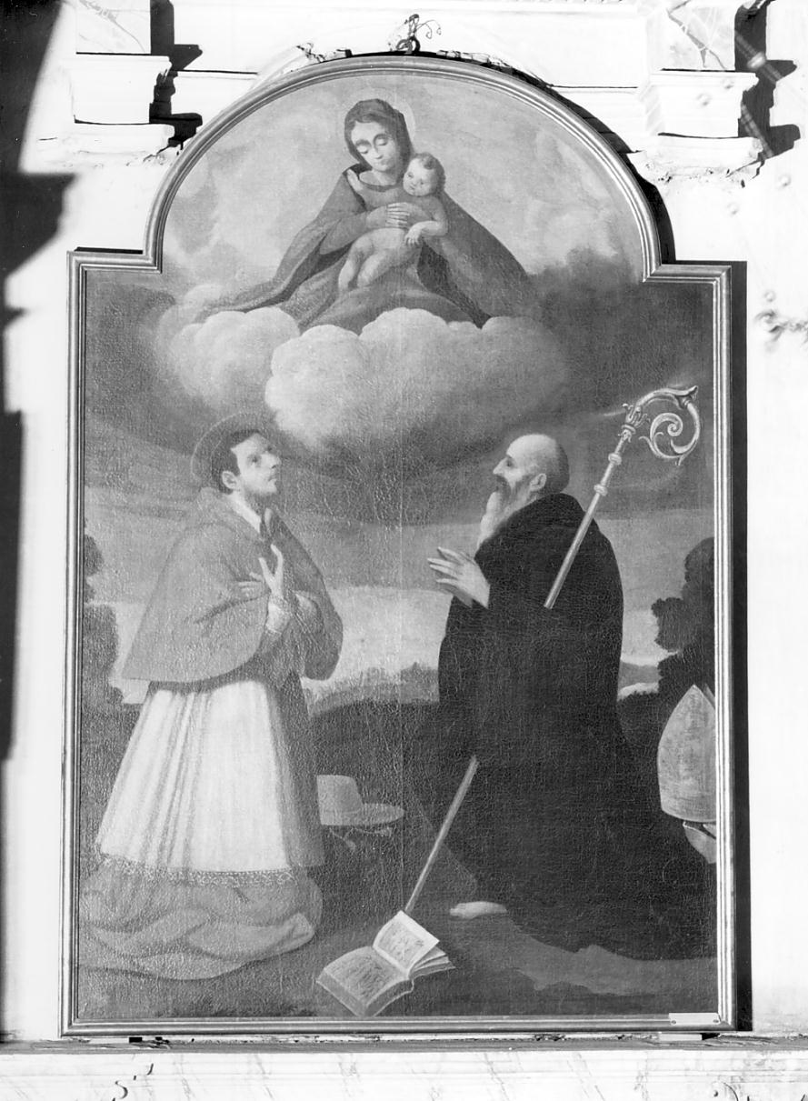 Madonna con Bambino e Santi (dipinto, opera isolata) - ambito lombardo (seconda metà sec. XVII)