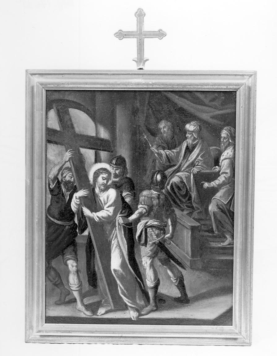 stazioni della via crucis (Via Crucis, serie) - ambito lombardo (seconda metà sec. XVIII)