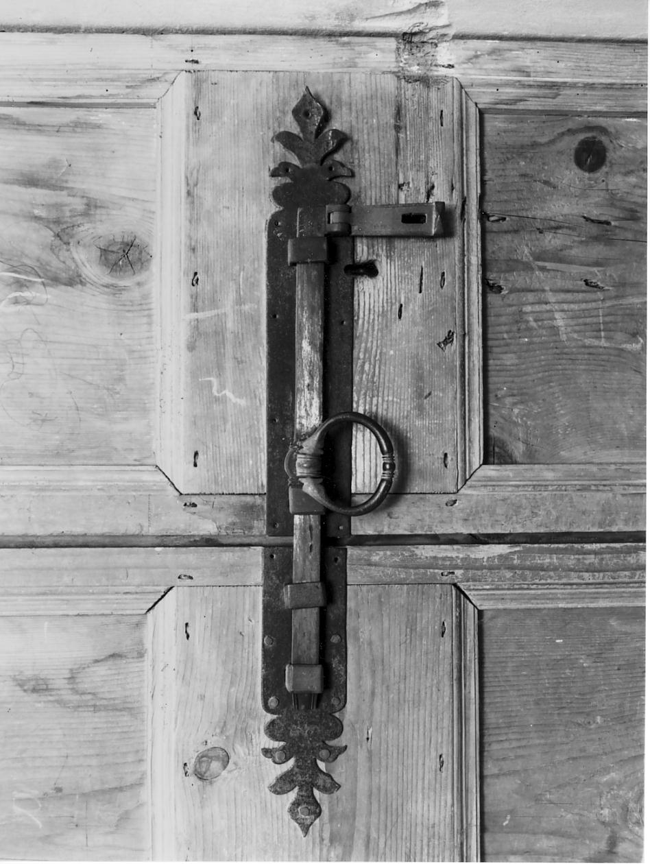 porta - a due battenti, opera isolata - manifattura lombarda (seconda metà sec. XVIII)