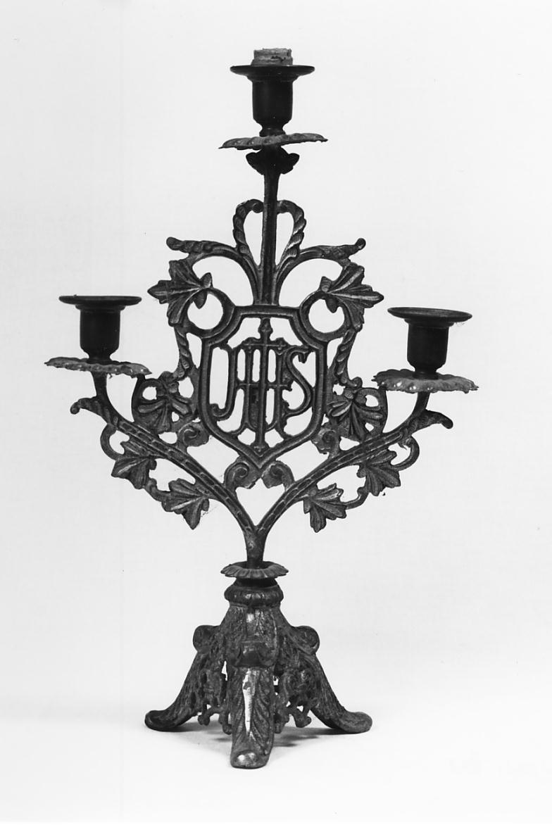 candeliere, serie - manifattura lombarda (primo quarto sec. XX)