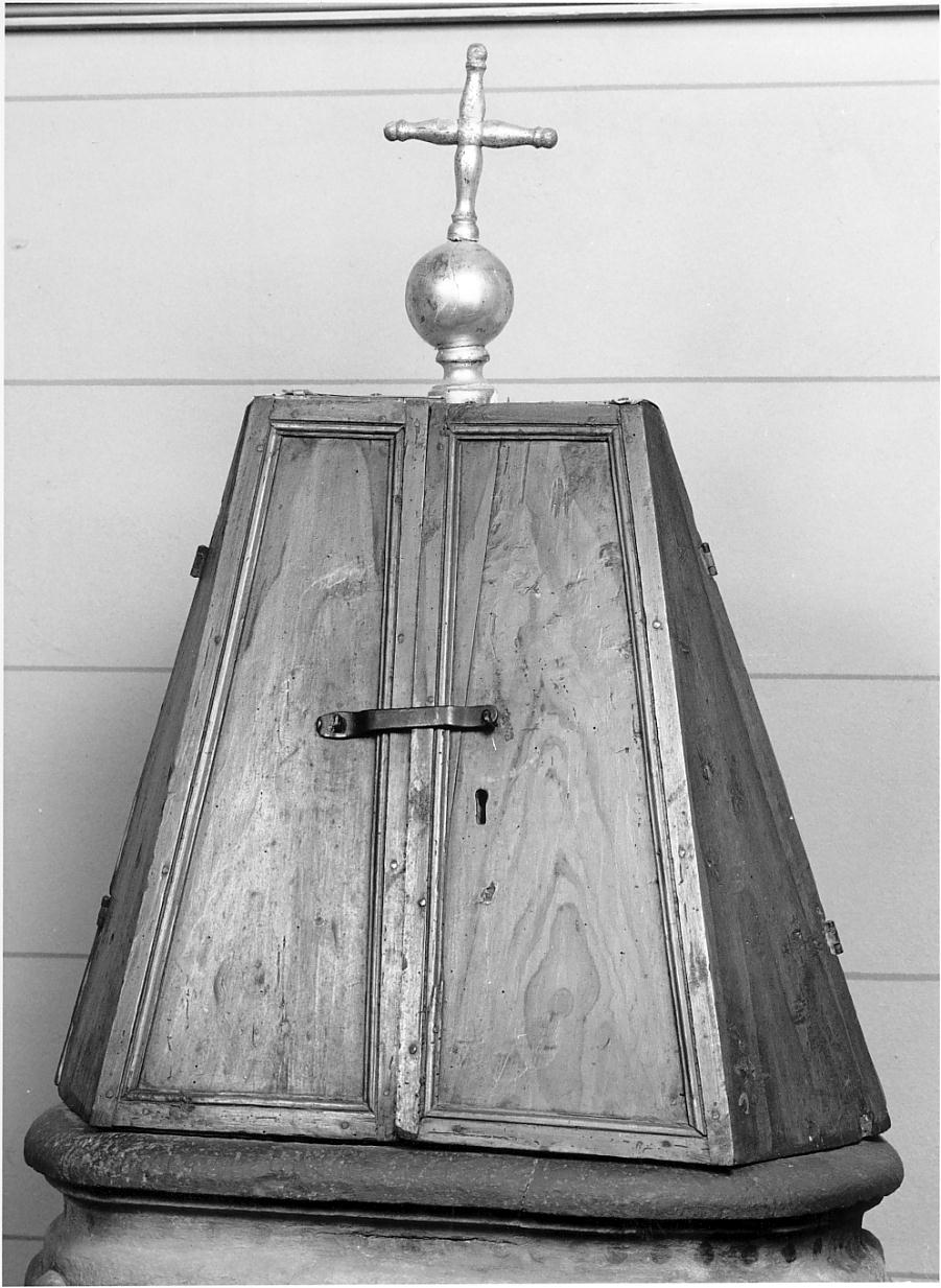 coperchio del fonte battesimale, opera isolata - ambito cremonese (sec. XIX)