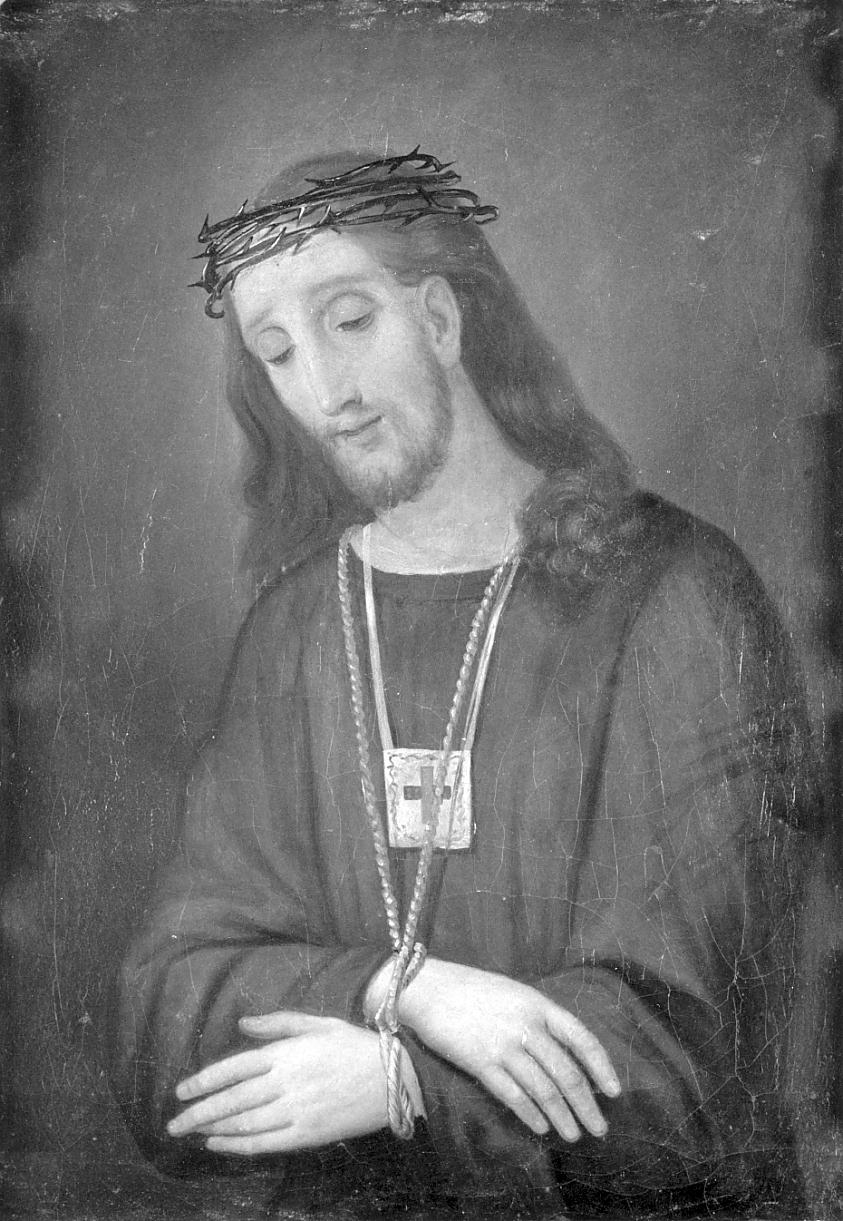Gesù giovane (dipinto, elemento d'insieme) - ambito Italia settentrionale (sec. XIX)