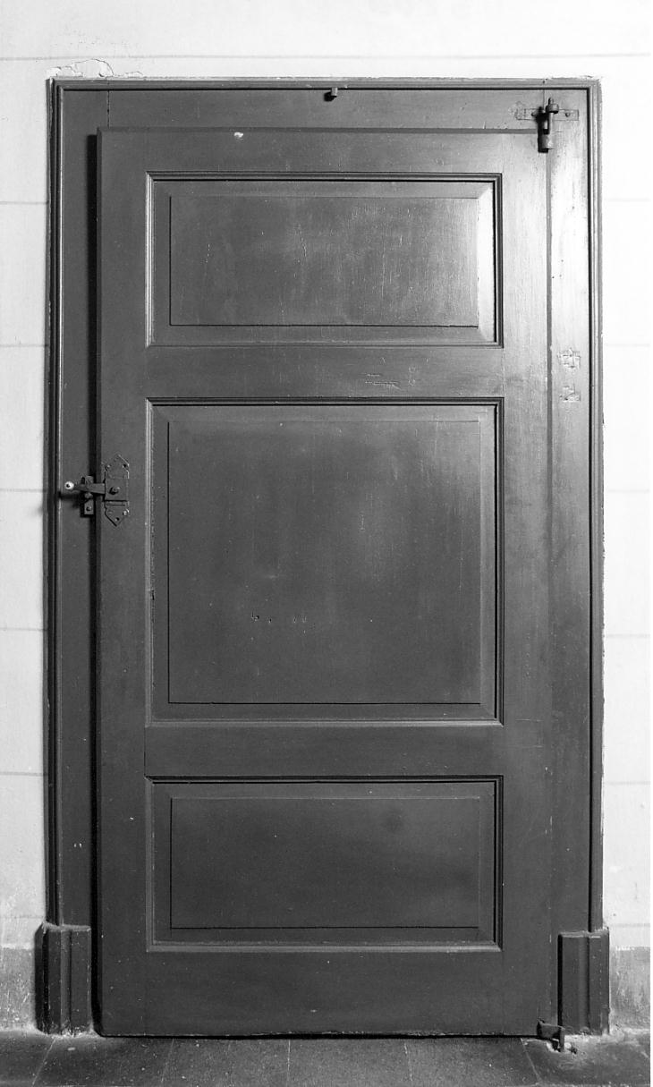 porta, opera isolata - ambito cremonese (inizio sec. XX)