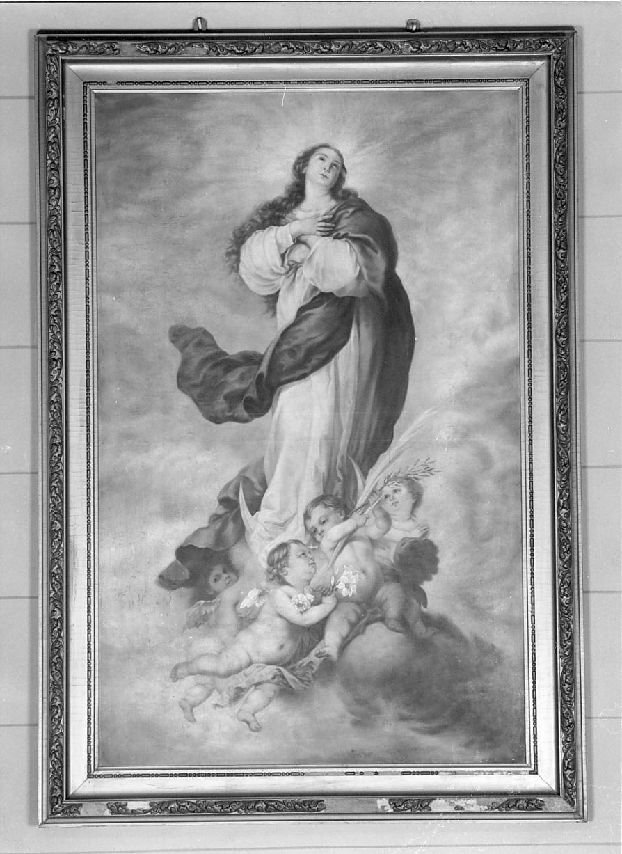 Madonna Immacolata (dipinto, opera isolata) di Gorra Ines (sec. XX)