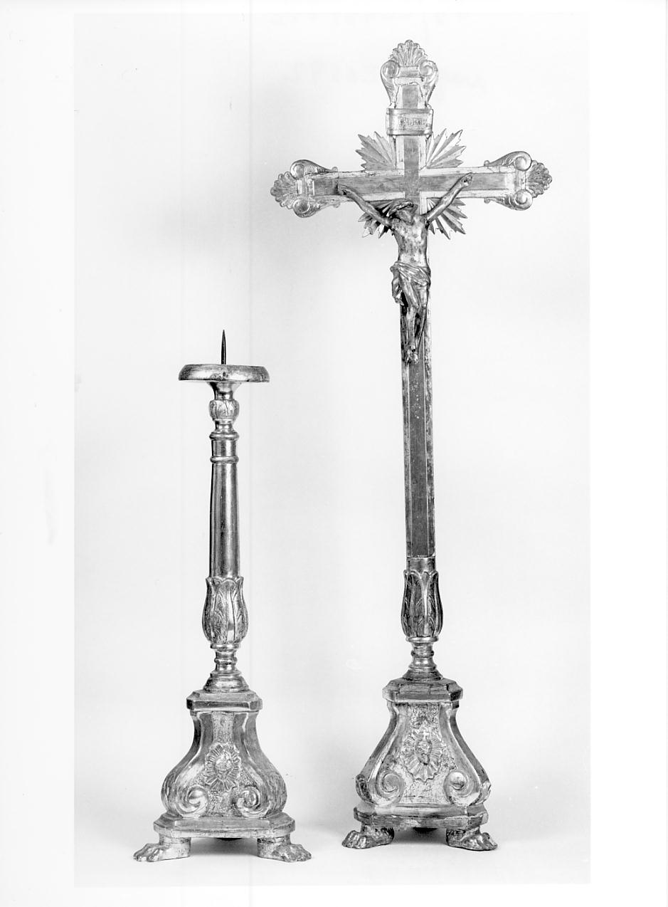 croce, elemento d'insieme - ambito cremonese (prima metà sec. XIX)