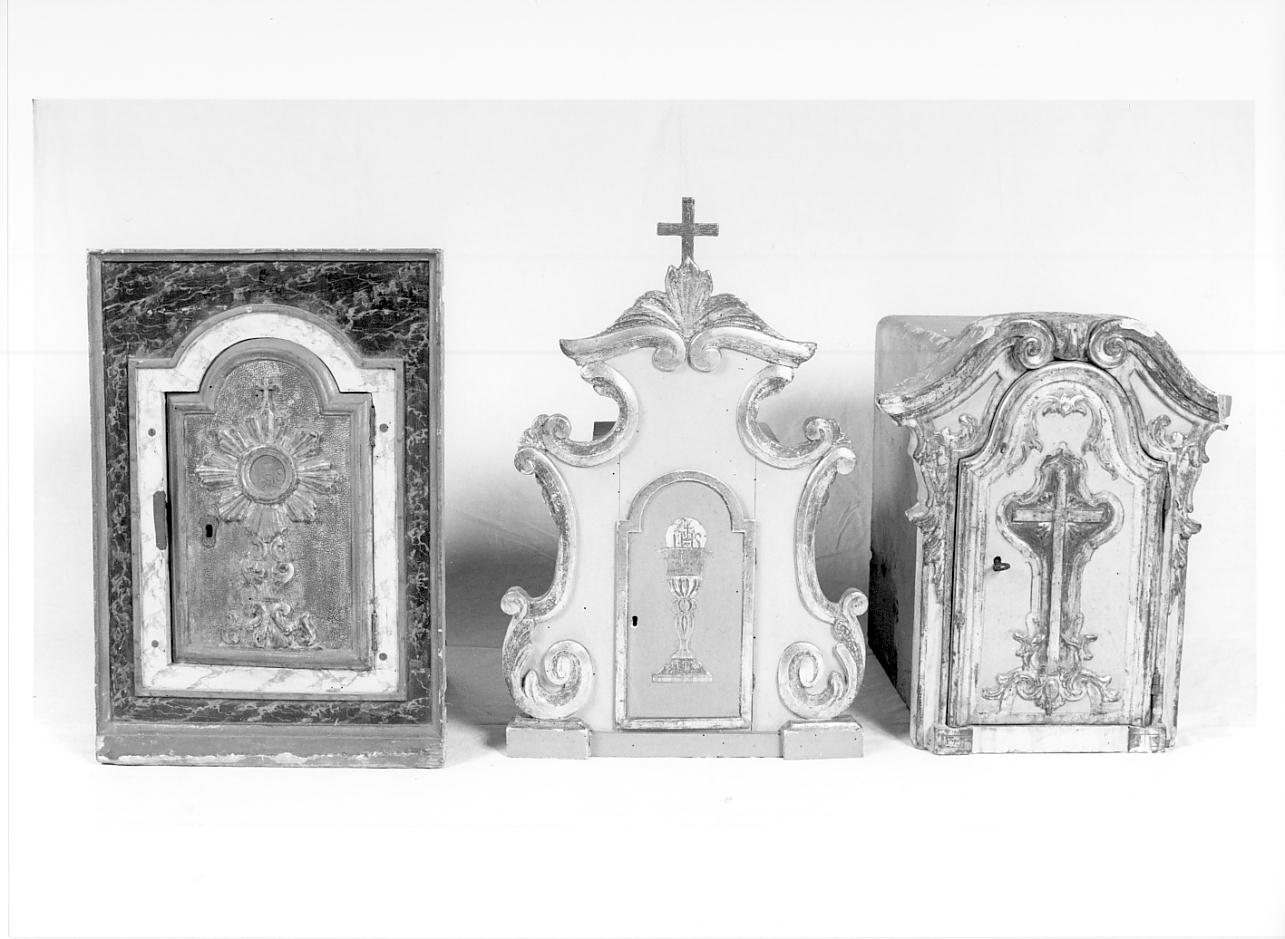 tabernacolo, serie - ambito cremonese (seconda metà sec. XVIII)