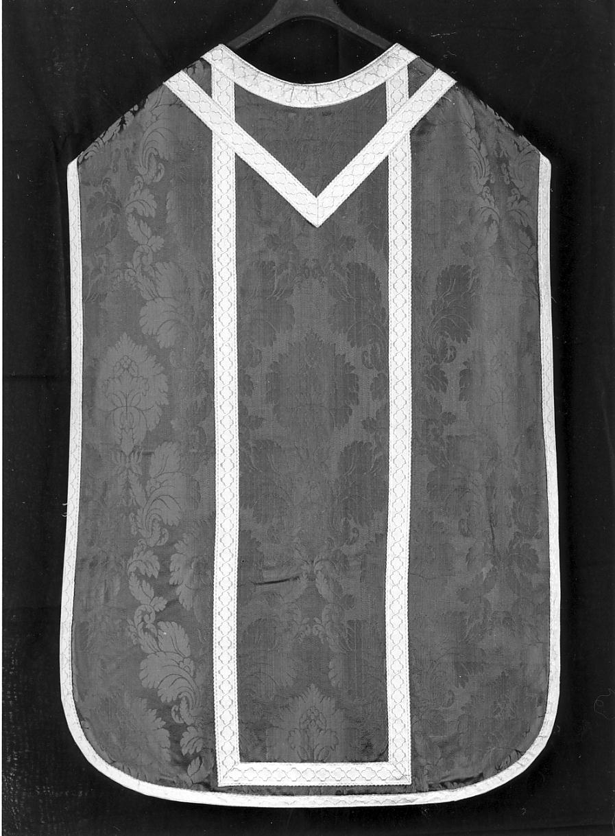 motivi decorativi vegetali (pianeta, opera isolata) - manifattura lombarda (prima metà sec. XX)