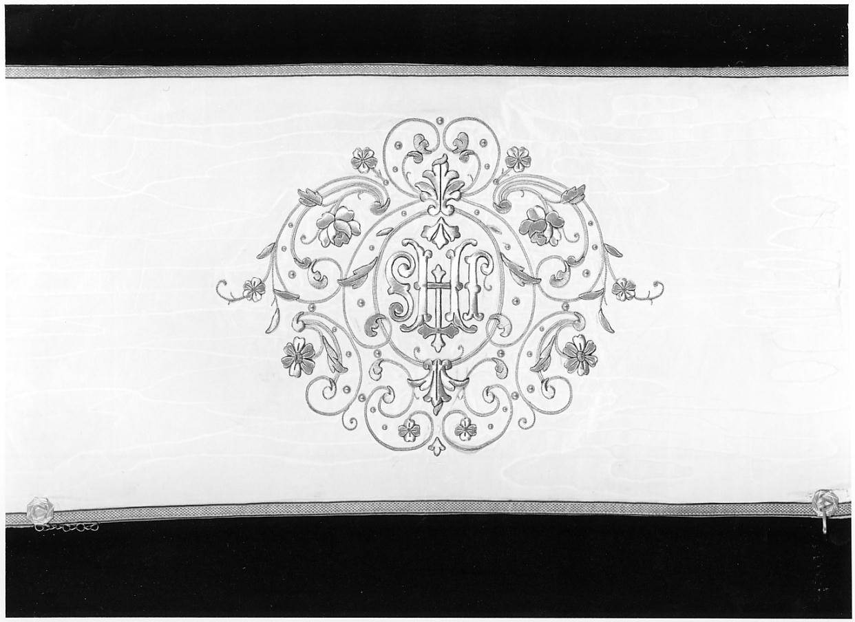 motivi decorativi vegetali (velo omerale, opera isolata) - manifattura cremonese (inizio sec. XX)