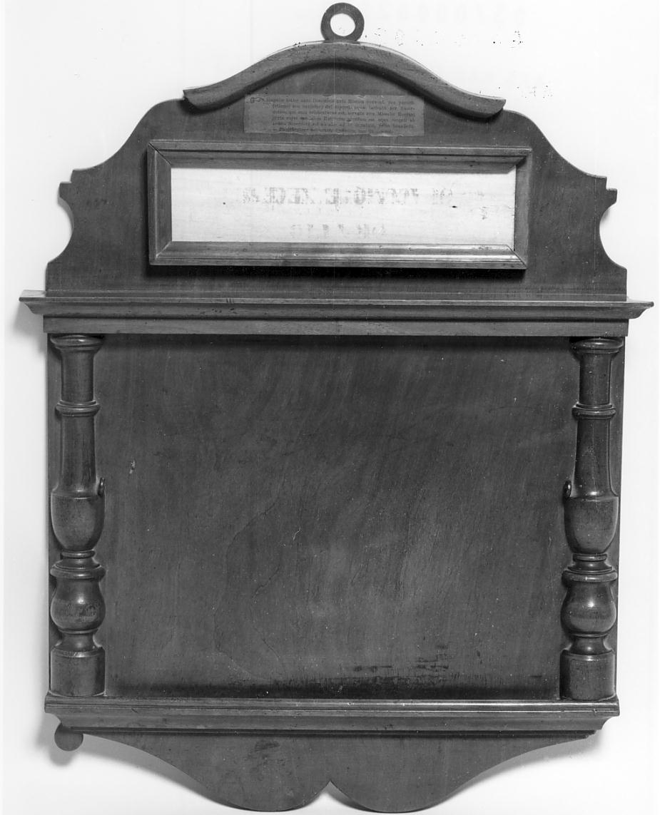 tabella, opera isolata - manifattura lombarda (ultimo quarto sec. XIX)