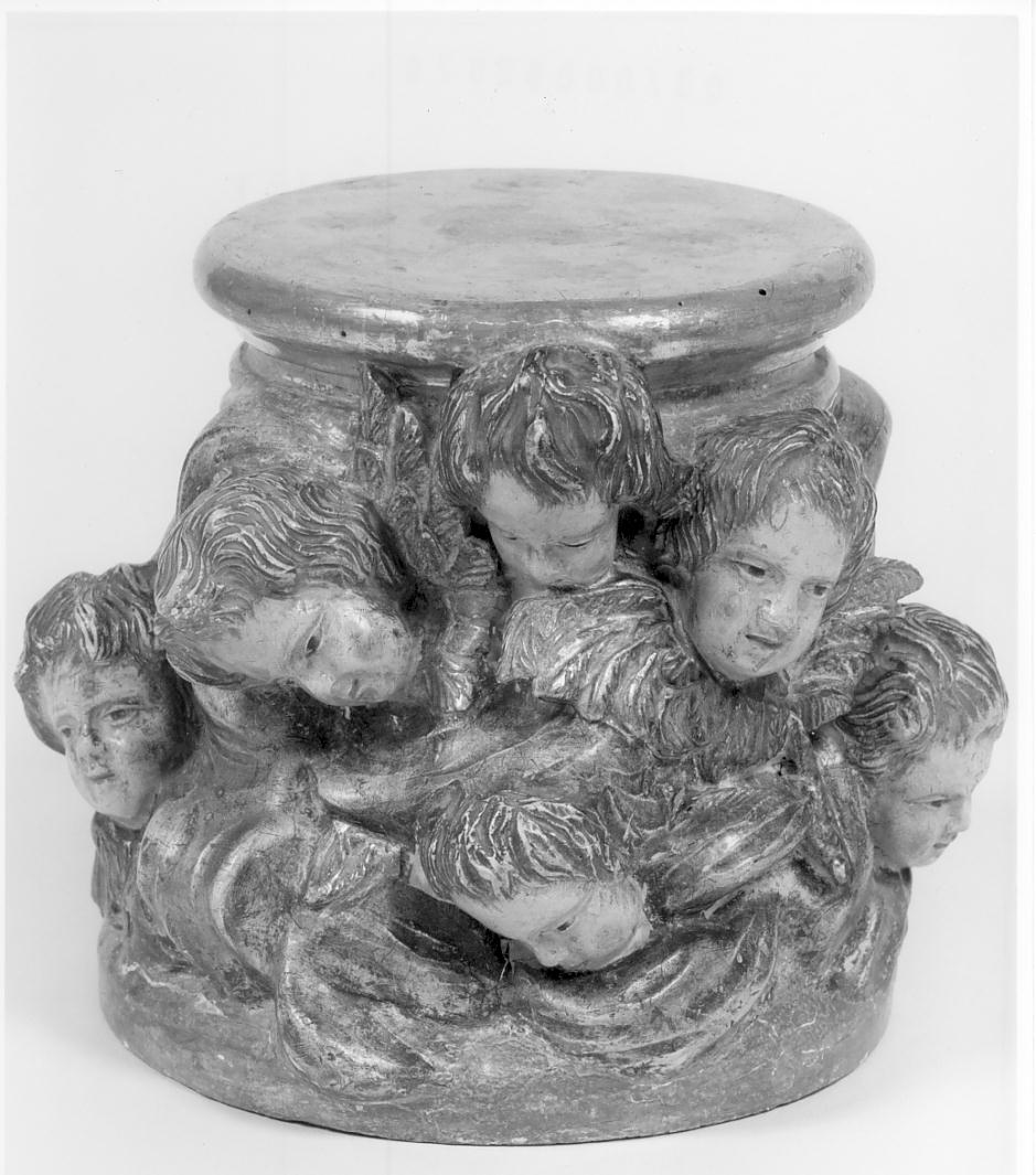 base di ostensorio, opera isolata - manifattura lombarda (ultimo quarto sec. XVII)