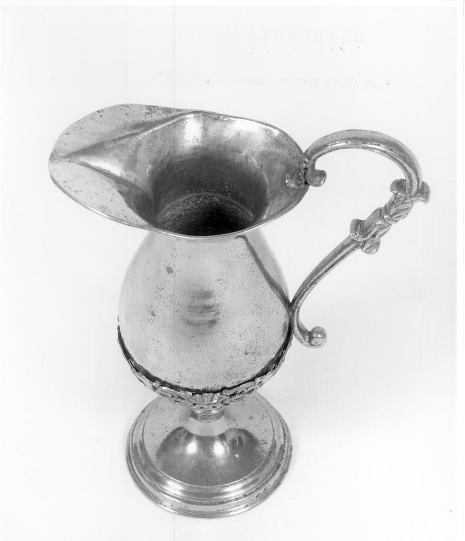 brocca, opera isolata - manifattura lombarda (seconda metà sec. XIX)