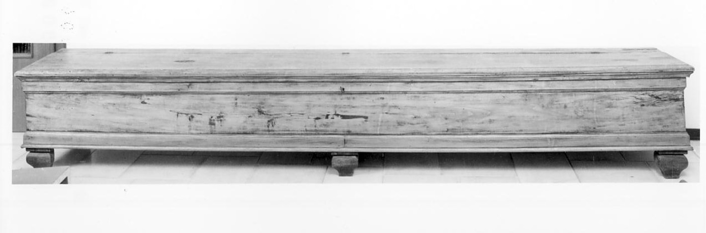 cassone, opera isolata - manifattura lombarda (seconda metà sec. XIX)