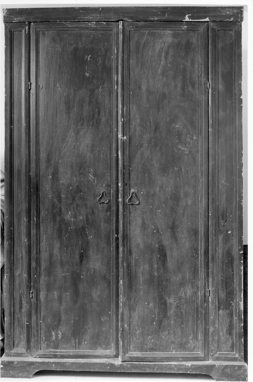 armadio, opera isolata - manifattura lombarda (ultimo quarto sec. XVIII)