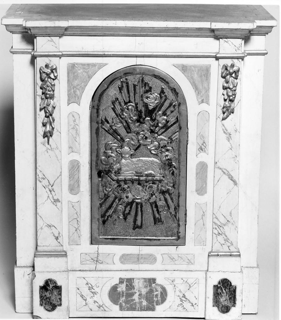tabernacolo, opera isolata - manifattura lombarda (primo quarto sec. XIX)