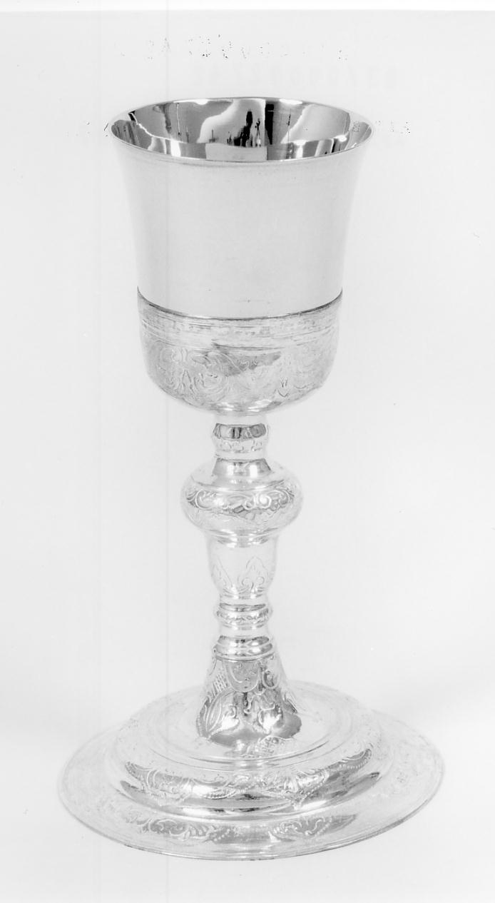 calice, opera isolata - manifattura lombarda (prima metà sec. XIX)