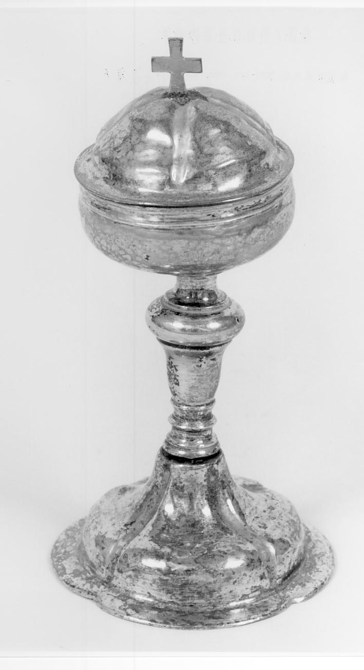 pisside, opera isolata - manifattura lombarda (seconda metà sec. XIX)