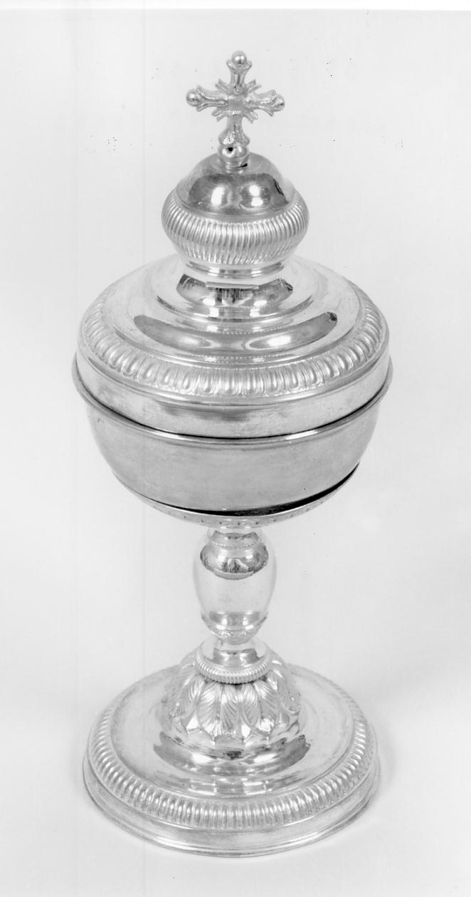 pisside, opera isolata - manifattura lombarda (prima metà sec. XIX)