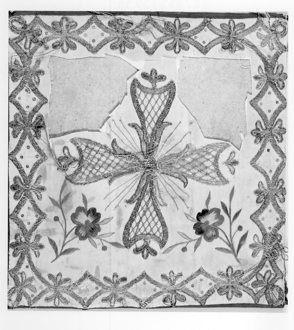 paramento liturgico, insieme - manifattura lombarda (primo quarto sec. XX)